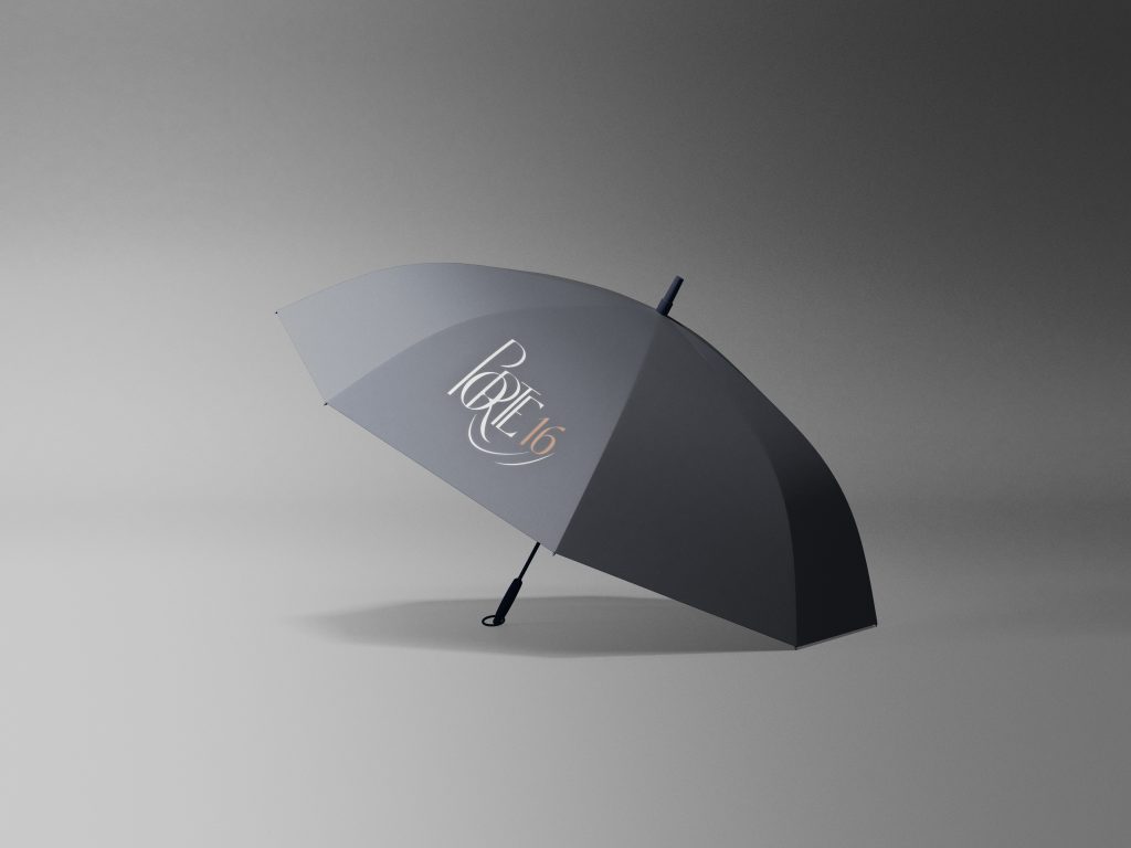 Mockup Umbrella - hotel porte 16 toulouse